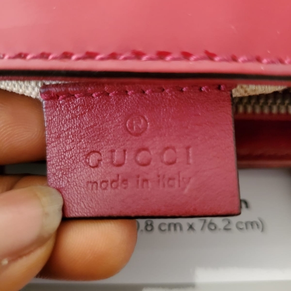 Gucci Red Patent Bag Limited Edition - Picture 10 of 12